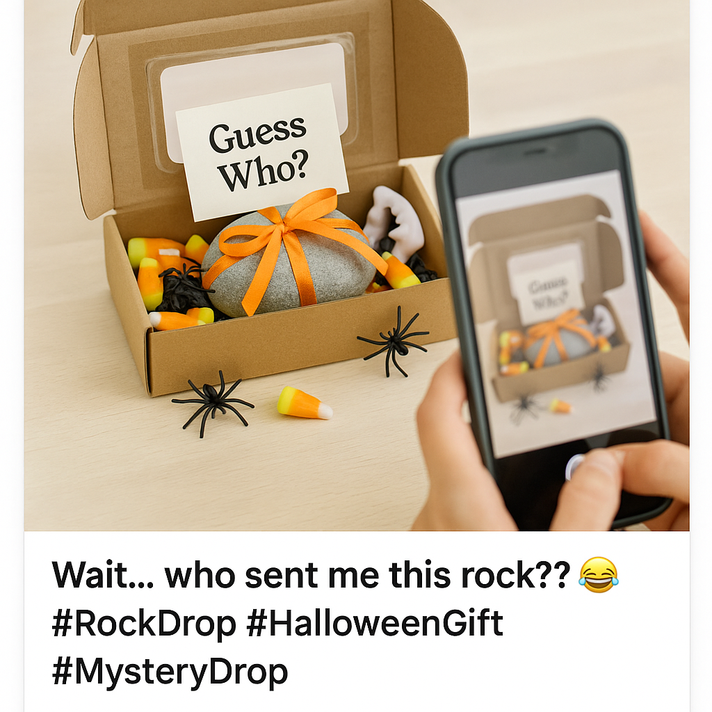 RockDrop — The $19.99 Mystery Gift That Rocks (and Never Rots)
